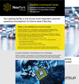 NexPark Command Center Product